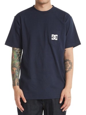 Dc "dc star pocket t-shirt bleu"