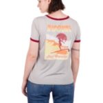 Rip curl "rip curl ringer t-shirt gris"