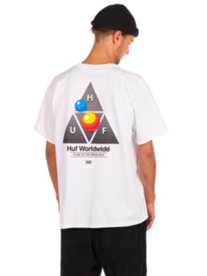 Huf "huf video format tt t-shirt blanc"