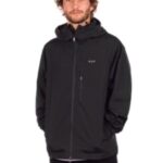 Huf "huf essentials standard shell jacket noir"