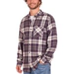 Volcom "volcom caden plaid shirt marron"