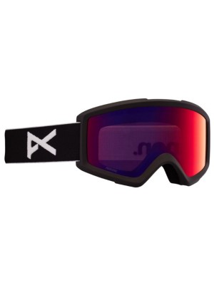 Anon "anon helix 2 black (+bonus lens) goggle noir"