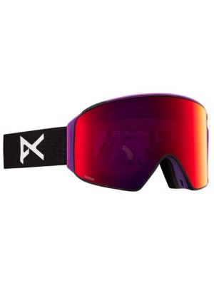 Anon "anon m4 cylindrical mendez (+bonus lens) goggle noir"