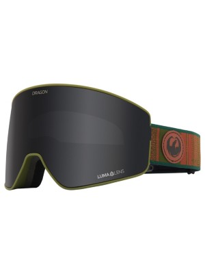 Dragon "dragon pxv2 gig ruf 21 (+bonus lens) goggle vert"