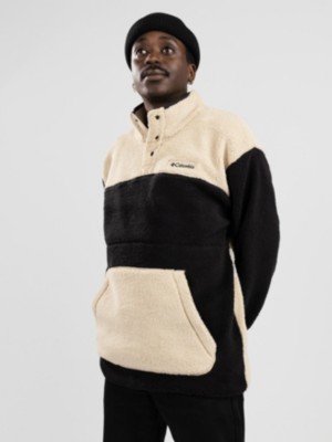 Columbia "columbia rugged ridge sherpa half snap sweater marron"