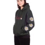 Huf "huf in bloom hoodie vert"
