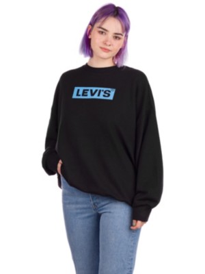 Levis "levi's graphic prism crew sweater noir"