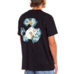 Cleptomanicx "cleptomanicx recycle t-shirt noir"
