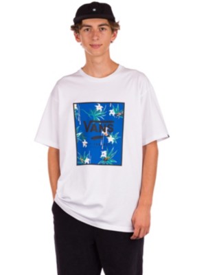 Vans "vans classic print box t-shirt blanc"