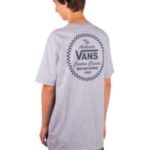 Vans "vans custom classic t-shirt gris"