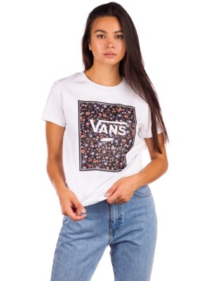 Vans "vans boxed in rose crew t-shirt blanc"