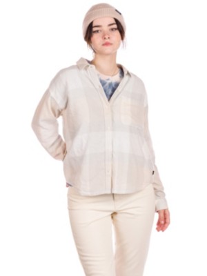 Vans "vans easy plaid flannel shirt blanc"