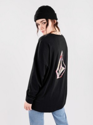 Volcom "volcom iconic stones long sleeve t-shirt noir"