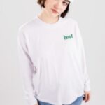 Huf "huf dandelion relax long sleeve t-shirt blanc"
