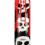 Zero "zero 3 skull blood 8.0"" skateboard deck à motifs"