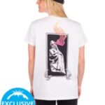 Welcome "welcome statue t-shirt blanc"