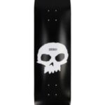 Zero "zero single skull 8.0"" skateboard deck noir"