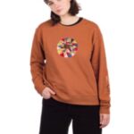 Vans "vans hanna scott crew sweater marron"