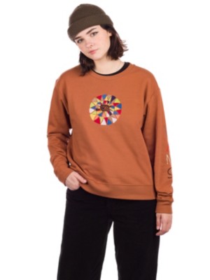 Vans "vans hanna scott crew sweater marron"