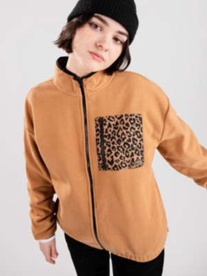 Vans "vans quinn mock zip hoodie marron"