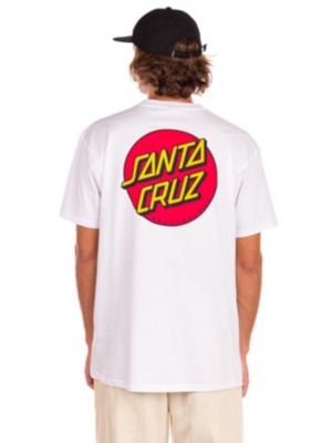 Santa cruz "santa cruz classic dot chest t-shirt blanc"