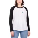 Santa cruz "santa cruz mini hand baseball long sleeve t-shirt blanc"