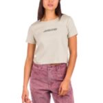 Santa cruz "santa cruz heart strip t-shirt marron"