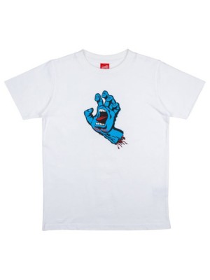 Santa cruz "santa cruz screaming hand t-shirt blanc"