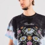 Primitive "primitive mini nuevo floral washed t-shirt tiedye"