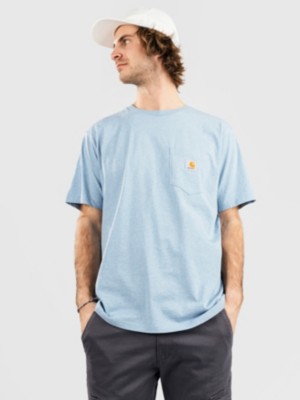 Carhartt wip "carhartt wip pocket t-shirt bleu"