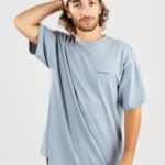Carhartt wip "carhartt wip script embroidery t-shirt bleu"
