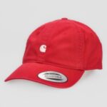 Carhartt wip "carhartt wip madison logo cap rouge"