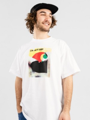 Carhartt wip "carhartt wip bookcover t-shirt blanc"
