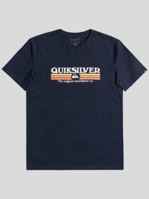Quiksilver "quiksilver lined up t-shirt bleu"