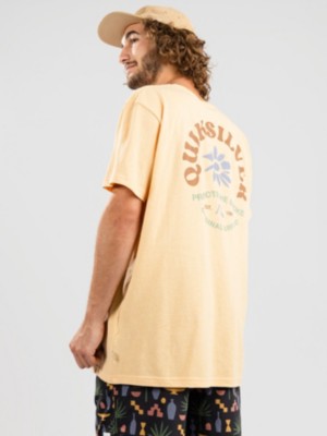 Quiksilver "quiksilver simple script t-shirt jaune"