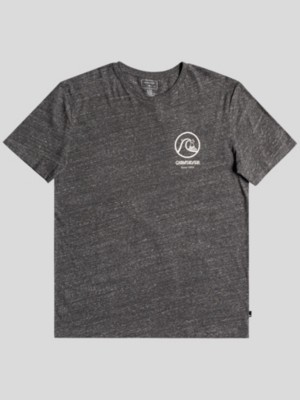 Quiksilver "quiksilver gone words t-shirt gris"