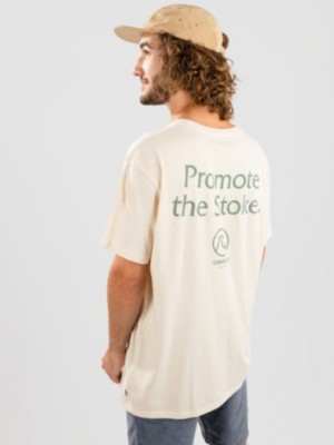 Quiksilver "quiksilver gone words t-shirt blanc"