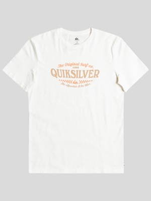 Quiksilver "quiksilver check on it t-shirt blanc"
