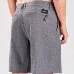 Quiksilver "quiksilver union heather amphibian 19"" boardshorts bleu"