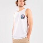 Quiksilver "quiksilver another story tank top blanc"