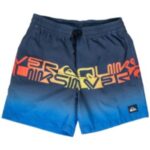 Quiksilver "quiksilver wordblock volley boardshorts bleu"