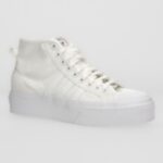 Adidas originals "adidas originals nizza platform mid sneakers blanc"