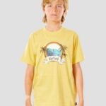 Rip curl "rip curl actions t-shirt jaune"