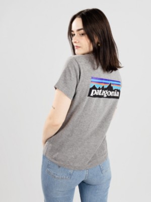 Patagonia "patagonia p-6 logo responsibili t-shirt gris"