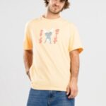 Volcom "volcom egle zvirblyte fa t-shirt marron"