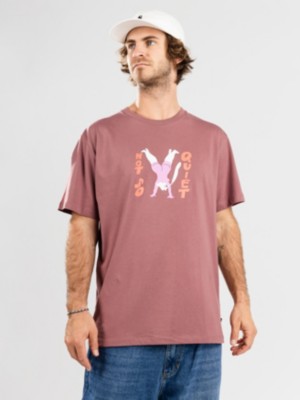 Volcom "volcom egle zvirblyte fa t-shirt marron"