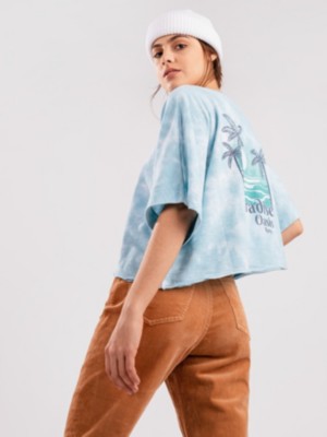Roxy "roxy happy palms dstf t-shirt bleu"