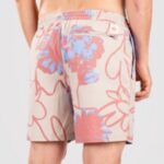 Globe "globe dreamin' wild boardshorts à motifs"