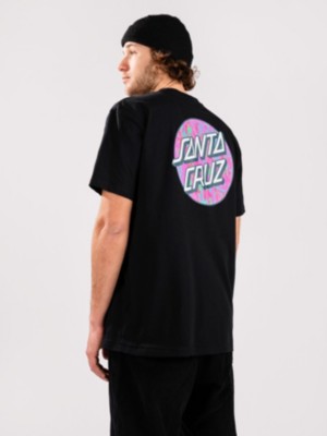 Santa cruz "santa cruz bt og classic spill dot t-shirt noir"