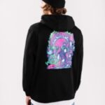 Santa cruz "santa cruz bt toxic wasteland hoodie noir"
